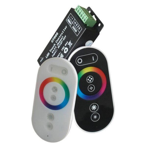 TELECOMANDA Led STRIP RGB MINI 216W 18A – TOUCH CONTROLLER NEGRU