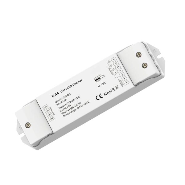 DIMMER Led DALI 4CH DA4 12-24VDC 5A*4CH 240W/480W (12V/24V)