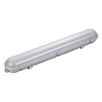LAMPAR Led IMPERMEABIL IP65 150CM 55W 100Lm/W SENSOR 4500K - CLIPSE INOX CU CONECTOR PRESUPTURĂ CABLURI