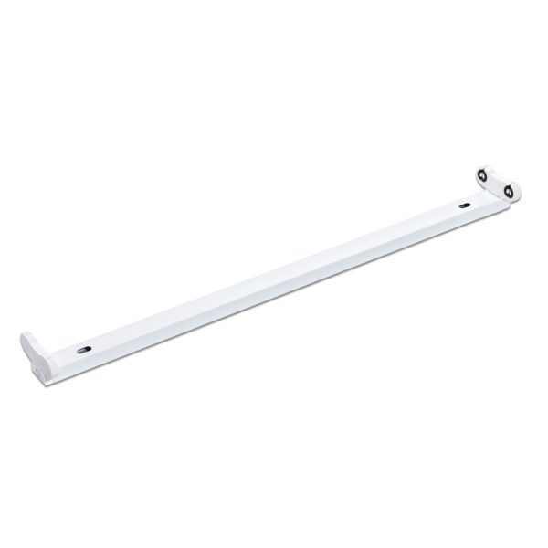 FIXARE PENTRU TUBE Led POWER ONE LATERAL T8 2*60CM IP20 – NOU