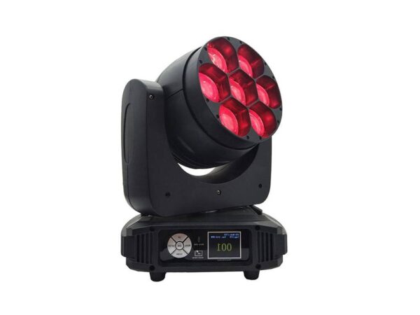 7*40 LED SPĂLARE CAP MOBILĂ RGBW CULOARE DE AMESTEC