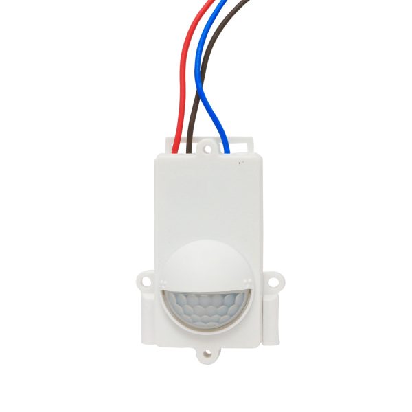 SENSOR DE MIȘCARE PIR IP44 AC220-240V D:10m 120° Lux:10-2000