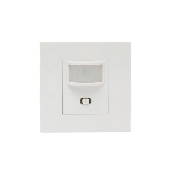 SENSOR DE MIȘCARE PIR IP20 AC220-240V D:20m 160° Lux:10-2000