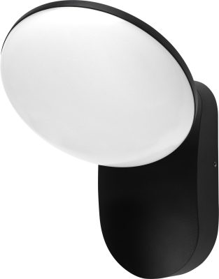 Aplică LED din aluminiu 12W CORP NEGRU IP54
