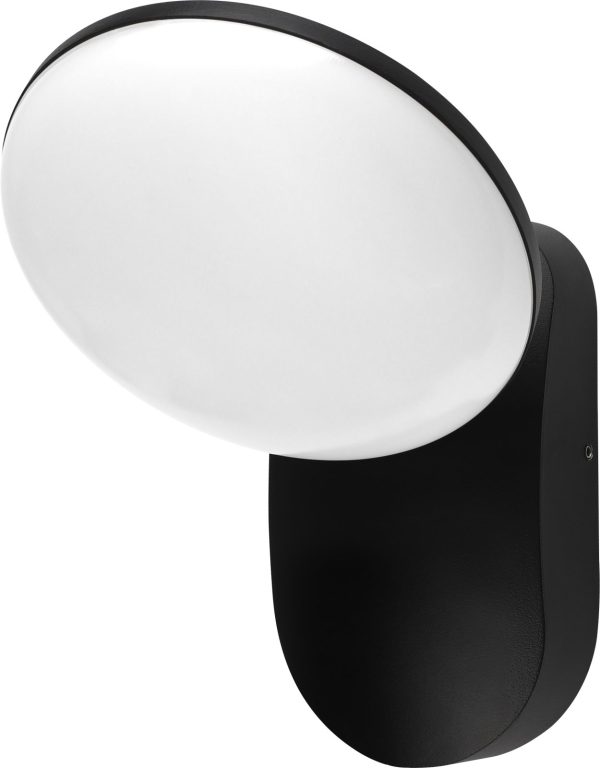 Aplică LED din aluminiu 12W CORP NEGRU IP54