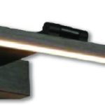 LED OGLINZĂ/PERET 14W 910LM 220V 3000K CORP NEGRU