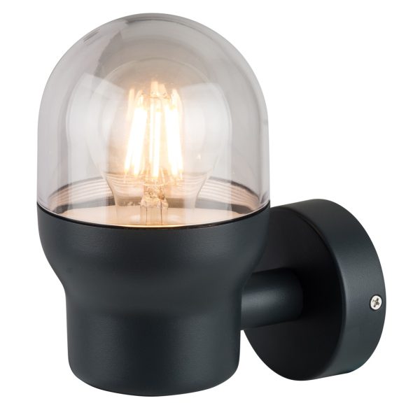 Aplică din aluminiu IP44 1xGU10 CORP NEGRU