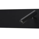 Aplic LED 11W IP20 cu ON/OFF - Comutator + USB Negru 3000K