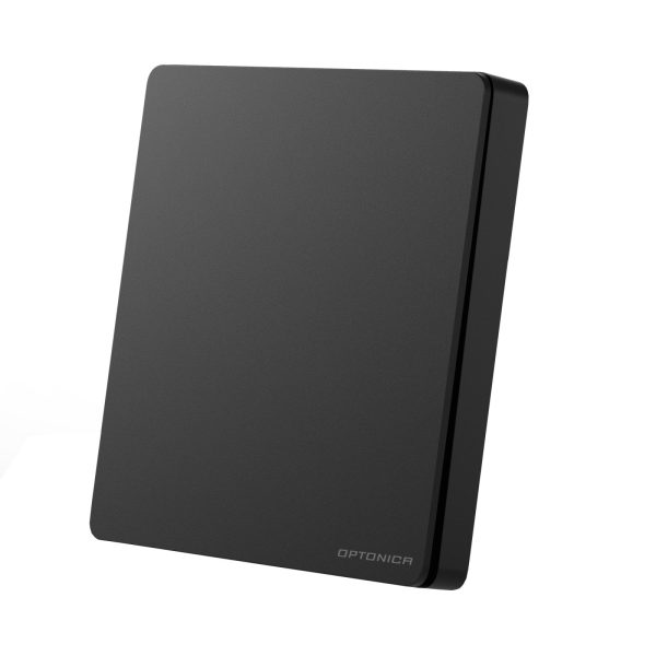 SET Kinetic INCL. Întrerupător și Controler cu Telecomandă 1-GANG – NEGRU