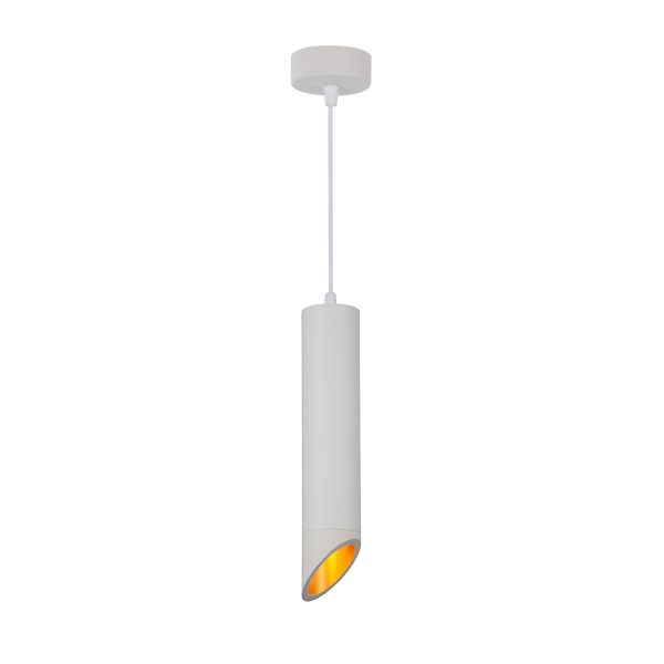 ATÂNTARE Gu10 ALUMINIU CORPS ALB/REFLECTOR ALB 6X30CM
