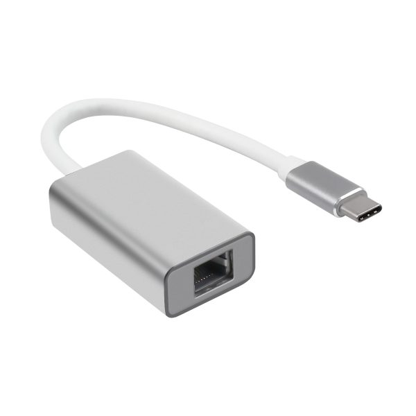 1000 Mbps Gigabit Lan to USB-C Adapter – Aluminum