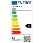 Led TUB T5 88.5CM 9.6W/220V 900Lm IP20 PLASTIC 6000K+INTRERUPATOR - imagine 2