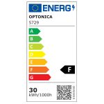 PROJECTOR Led SMD NEGRU 30W 2700Lm AC220-240V 90° IP65 2700K - imagine 2